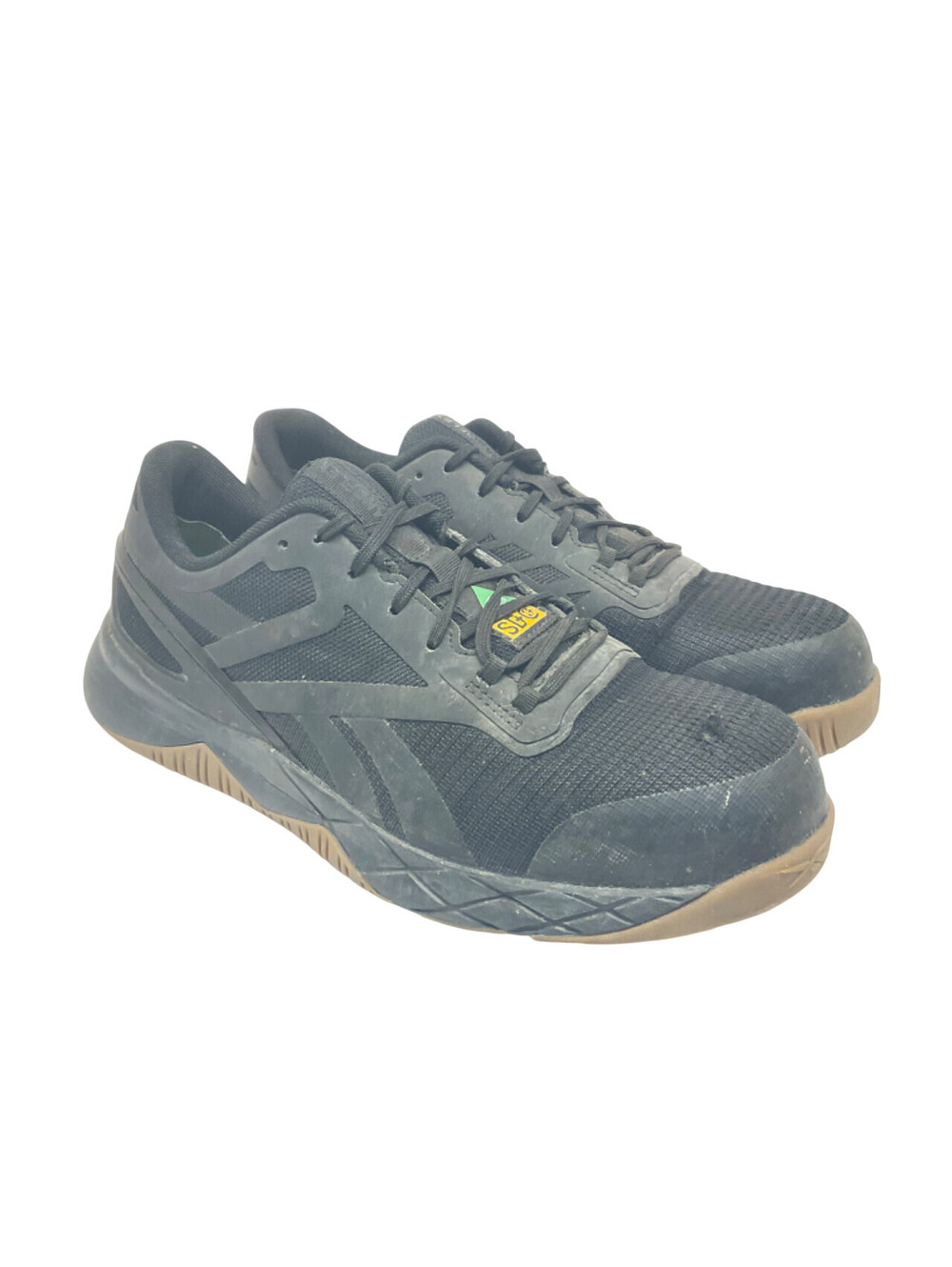 Reebok Work Men's Nanoflex TR SD+ Composite Toe Work Shoes Black/Gum Size 8.5W